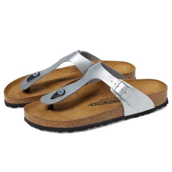 Birkenstock Gizeh Sandals Silver
