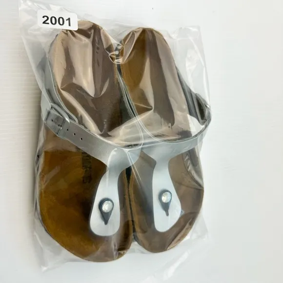 Birkenstock Gizeh Sandals Silver