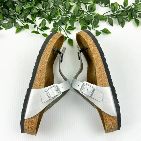 Birkenstock Gizeh Sandals Silver