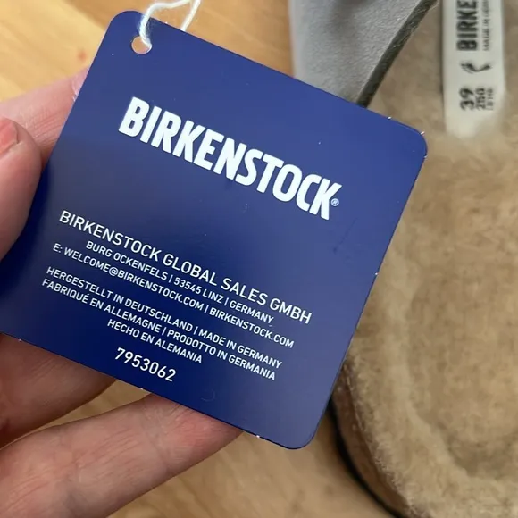 Birkenstock Lambskin-/Shearing Lined Sandals