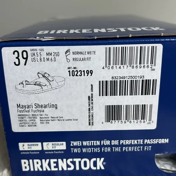 Birkenstock Mayari Genuine Shearling Sandals