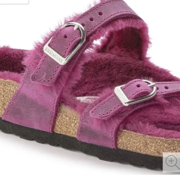 Birkenstock Mayari Genuine Shearling Sandals