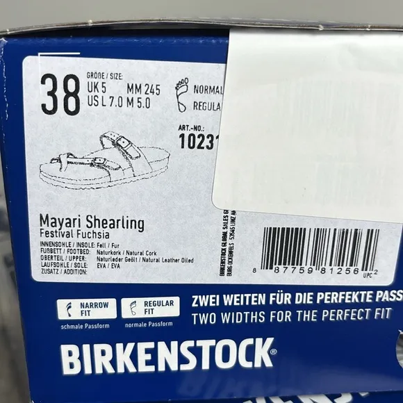 Birkenstock Mayari Genuine Shearling Sandals
