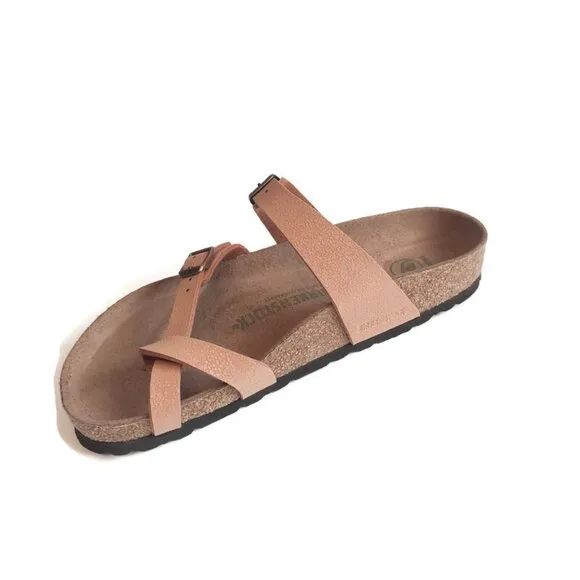 Birkenstock Mayari Sandals Mens 5 - 5.5 Womens 7 - 7.5 EU 38 Pecan Brown