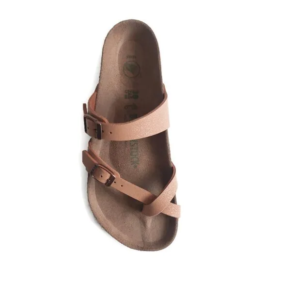 Birkenstock Mayari Sandals Mens 5 - 5.5 Womens 7 - 7.5 EU 38 Pecan Brown