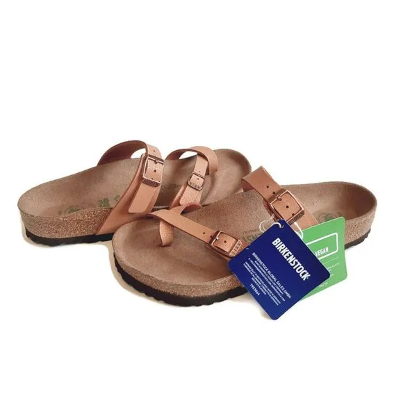 Birkenstock Mayari Sandals Mens 5 - 5.5 Womens 7 - 7.5 EU 38 Pecan Brown