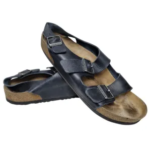 Birkenstock Milano Navy Strap Sandals Size 46 Women's. Pre-owned Condition