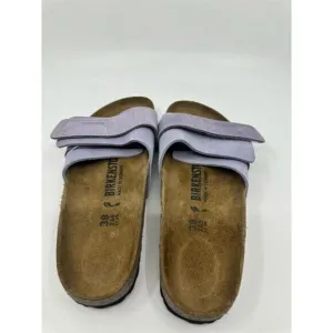 Birkenstock Oita Women's Suede Slingback Sandals Purple Size 7