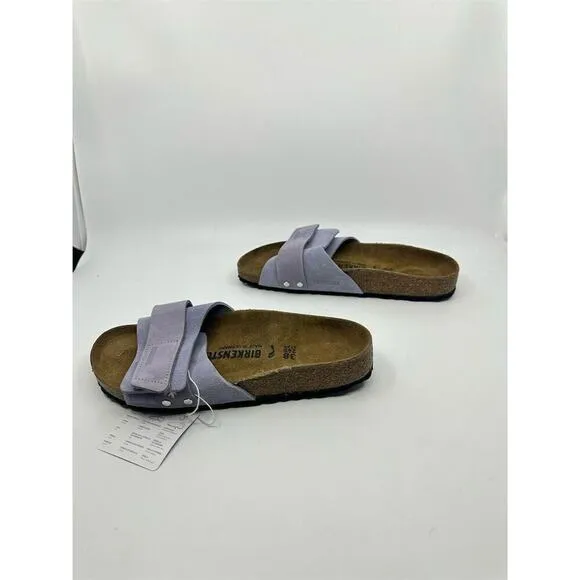 Birkenstock Oita Women's Suede Slingback Sandals Purple Size 7