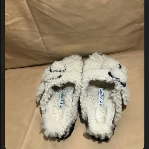 Birkenstock Papillio Arizona Big Buckle Shearling Sandals