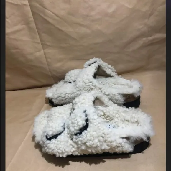 Birkenstock Papillio Arizona Big Buckle Shearling Sandals