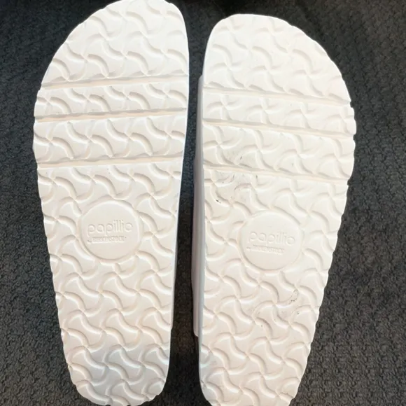 Birkenstock Papillio Arizona Platform Sandals Women's White Slide