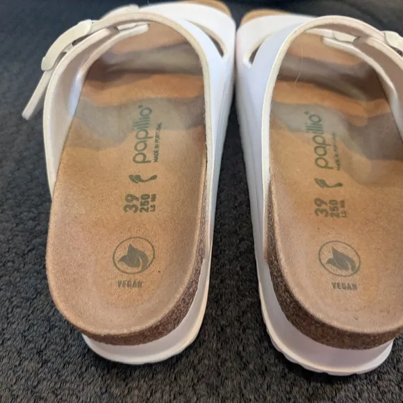 Birkenstock Papillio Arizona Platform Sandals Women's White Slide
