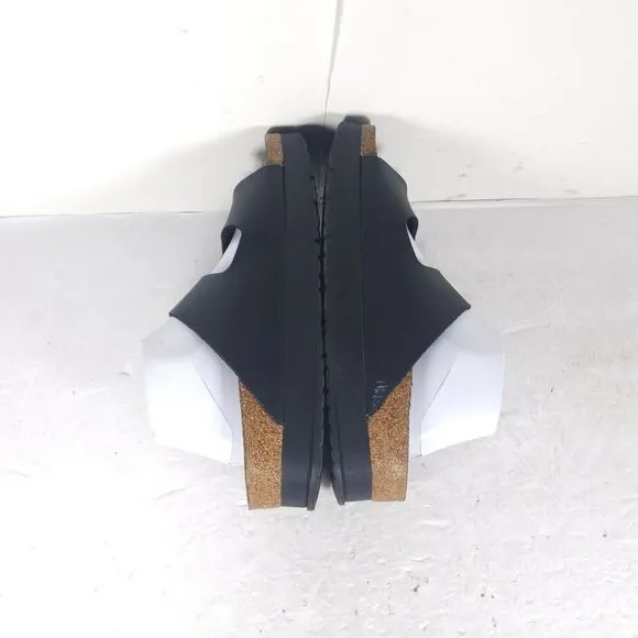 BIRKENSTOCK Papillio Women's Arizona EU41 US10 Black BirkoFlor Platform Sandals