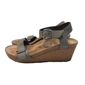 Birkenstock Papillio Size 9/ EU 40 Soley Adjustable Wedge Sandals Leather