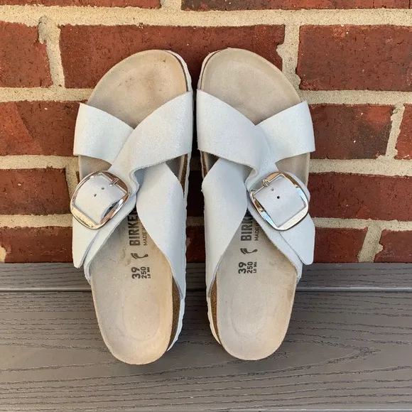 Birkenstock Siena Big Buckle Sandals, 39 N