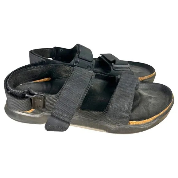 Birkenstock Tatacoa Birko-Flor Futura Black Sandals Men's Size EU 45 US 12/12.5