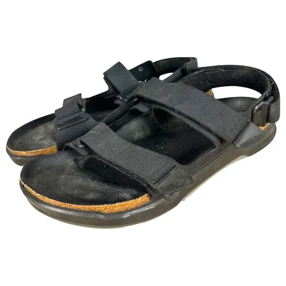 Birkenstock Tatacoa Birko-Flor Futura Black Sandals Men's Size EU 45 US 12/12.5