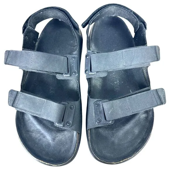 Birkenstock Tatacoa Birko-Flor Futura Black Sandals Men's Size EU 45 US 12/12.5