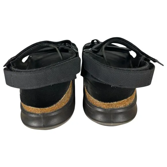 Birkenstock Tatacoa Birko-Flor Futura Black Sandals Men's Size EU 45 US 12/12.5