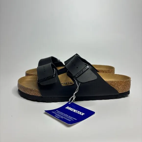 Birkenstock Unisex Arizona Two Strap Sandals in Black