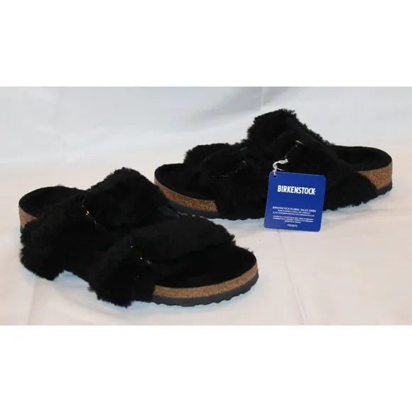 Birkenstock Women Papillo 10 EU 41 Arizona Big Buckle Teddy Shearling Sa…