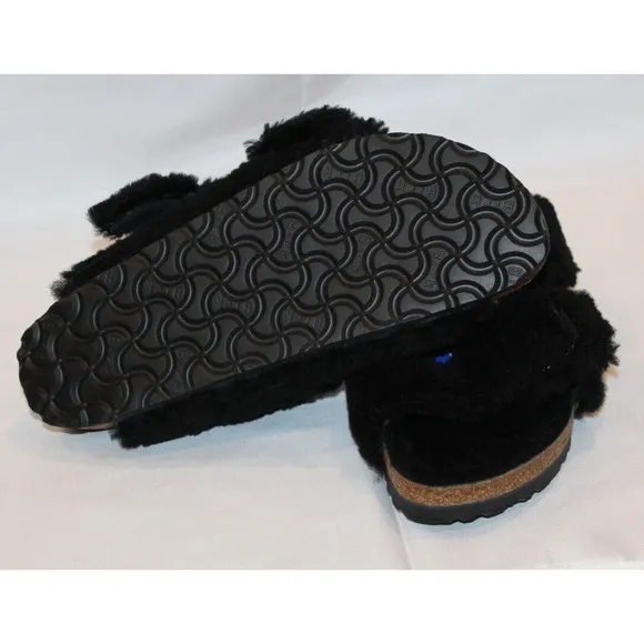Birkenstock Women Papillo 10 EU 41 Arizona Big Buckle Teddy Shearling Sa…
