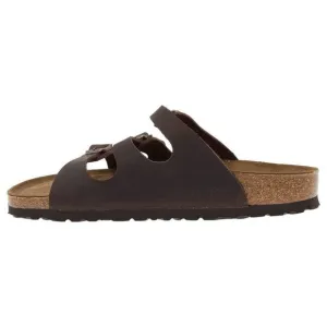 BIRKENSTOCK WOMEN'S FLORIDA SOFT FOOTBED BIRKO-FLOR HAVANA SANDALS - 40 M E