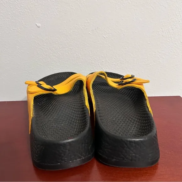 Birkenstock Yellow Leather Sandals Unisex
