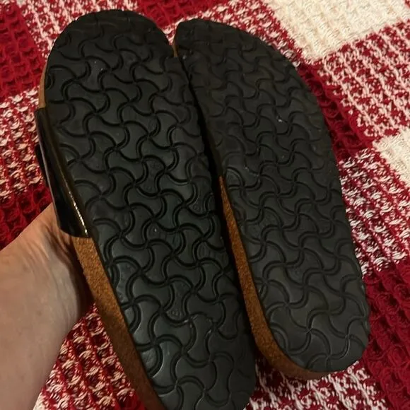 Birkenstock Black Slide Sandals