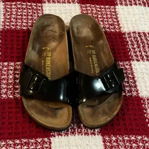 Birkenstock Black Slide Sandals