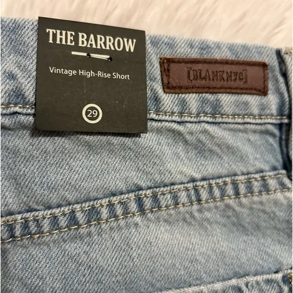 Blank NYC The Barrow Read My Lips High Rise Shorts