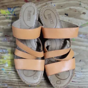 b.o.c. Tan Sandals with Cushioned Sole and Durable Straps