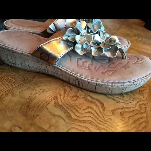 Born Gold Metallic Sandals