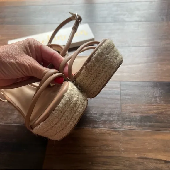 BP Cohan Espadrille Platform Wedge Sandals NWOT