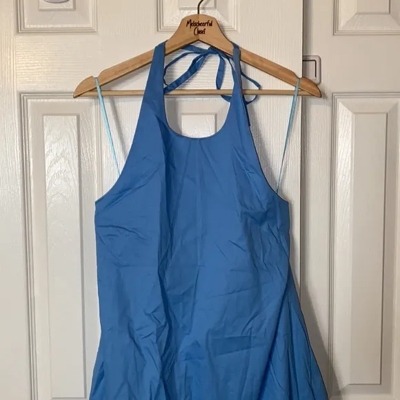 Breakers Blue Lyle Halter DressPOMANDER PLACE