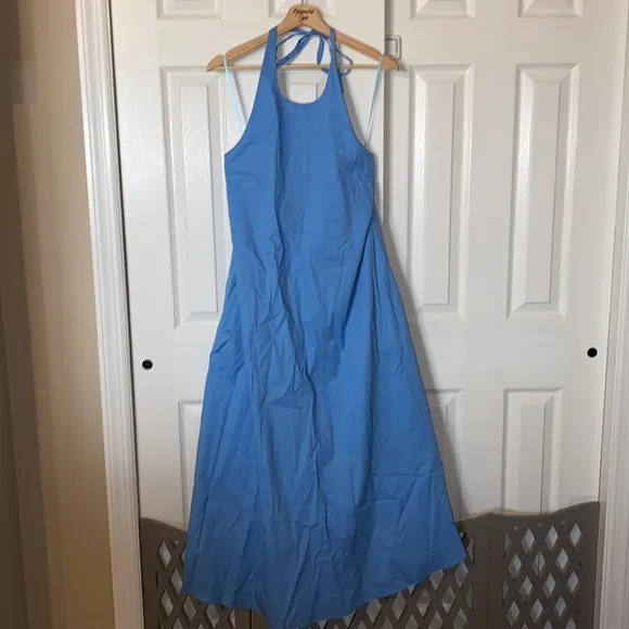 Breakers Blue Lyle Halter DressPOMANDER PLACE