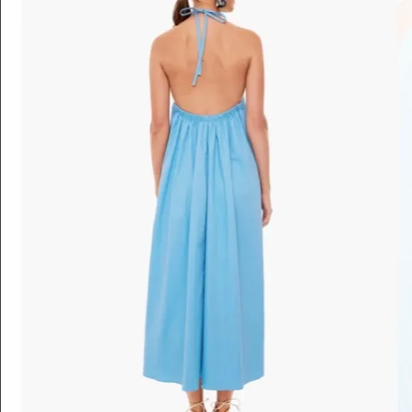 Breakers Blue Lyle Halter DressPOMANDER PLACE