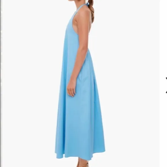 Breakers Blue Lyle Halter DressPOMANDER PLACE