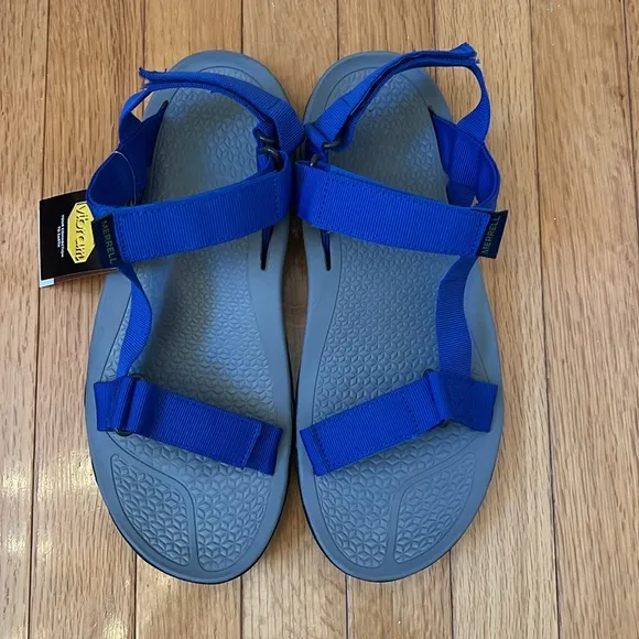 Breakwater strap blue Merrell sandals