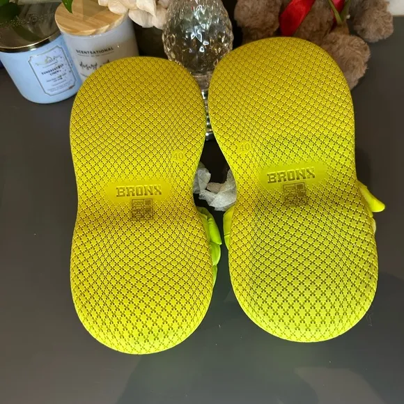 Brute Yellow Chunky Sandals