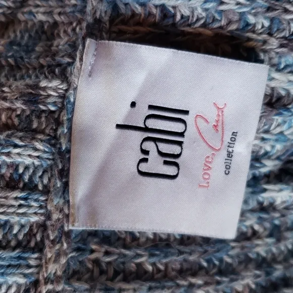 CABI #3165 Napa Vest sz S Women's Oversize Cardigan Sweater Duster