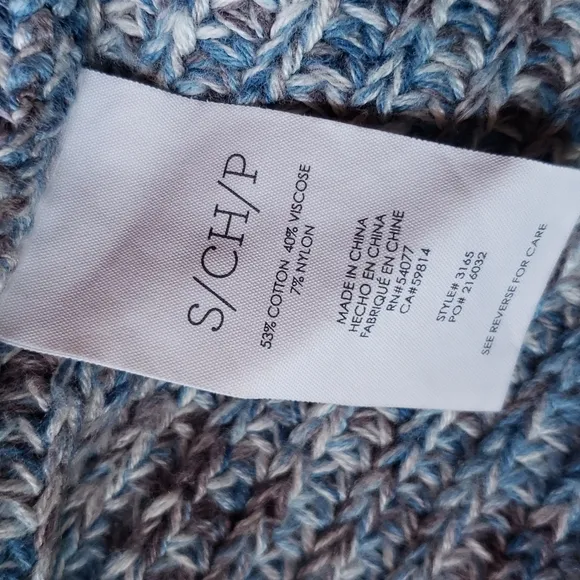CABI #3165 Napa Vest sz S Women's Oversize Cardigan Sweater Duster