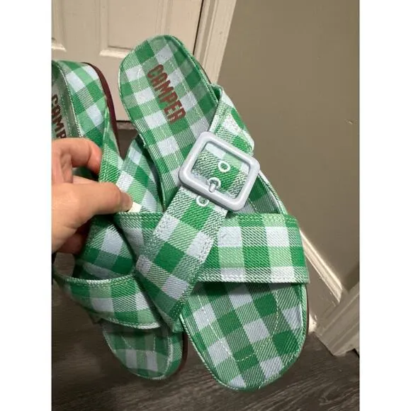 Camper Atonik Sandals Green size EU 39 US 9