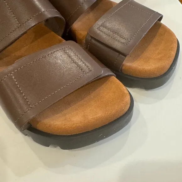 Camper Brutus Sandal - Brown Leather - NWOT