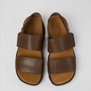 Camper Brutus Sandal - Brown Leather - NWOT