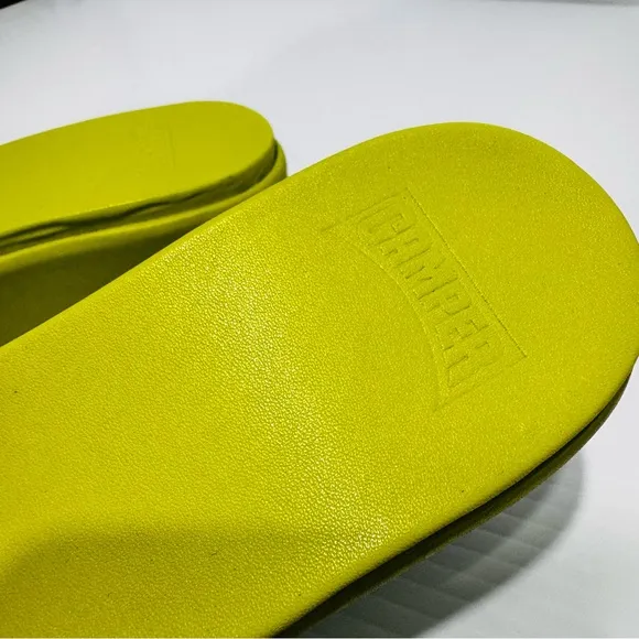 Camper Misia Green Platform Sandals Size 39