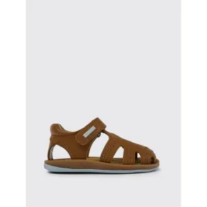 Camper Pelotas Sandals Leather Kids Brown Footwear