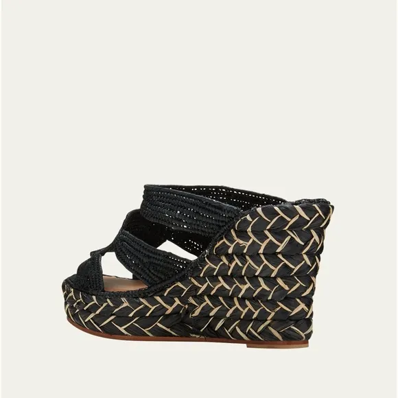 Carrie Forbes &quot;Cello&quot; raffia sandals Size 39/8.5