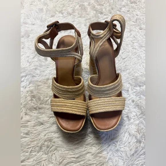 CASTAÑER Adah 130 Raffia Platform Sandals
